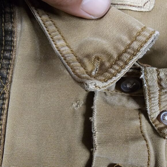 North River Shooting Shirt XL Hunting Outdoors Grunge Cosplay Distressed Y2K - Picture 15 of 16